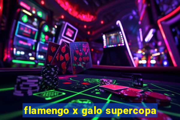 flamengo x galo supercopa